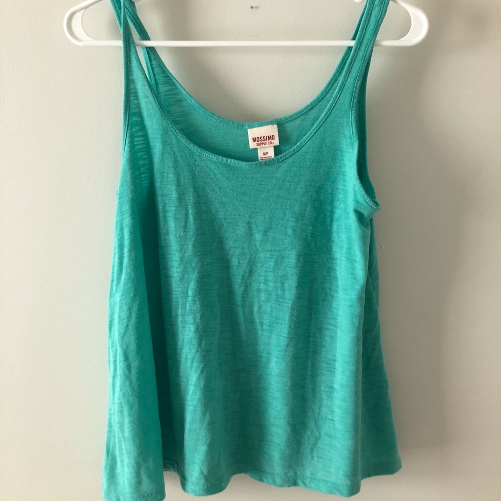 Blue/Green Tank Top